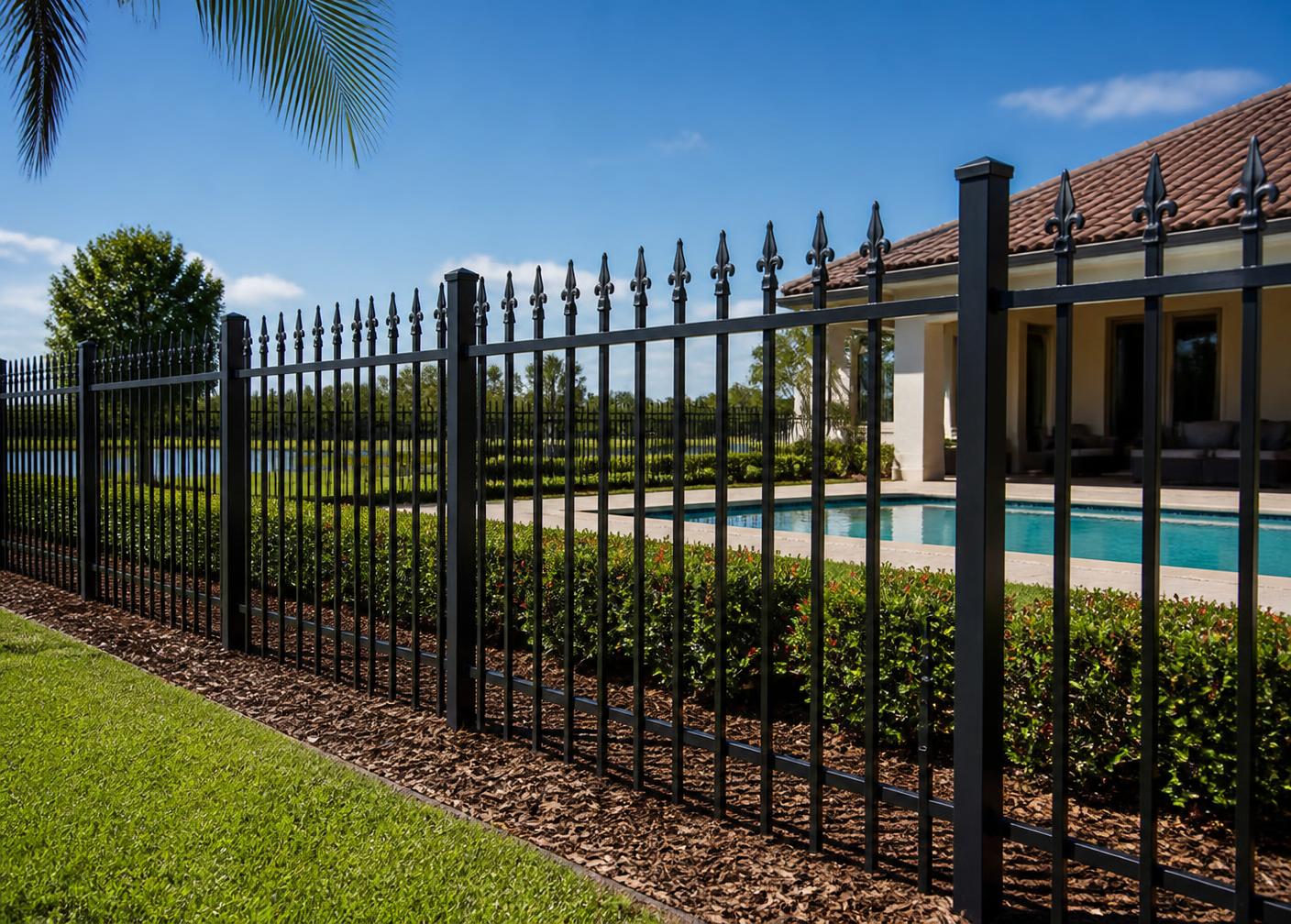 Aluminum Fence Installation