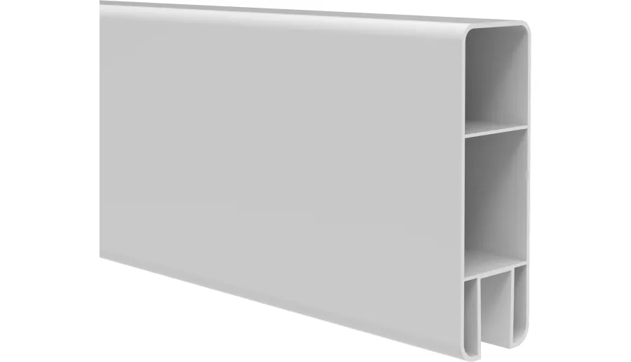 Element LX vinyl fence top rail profile