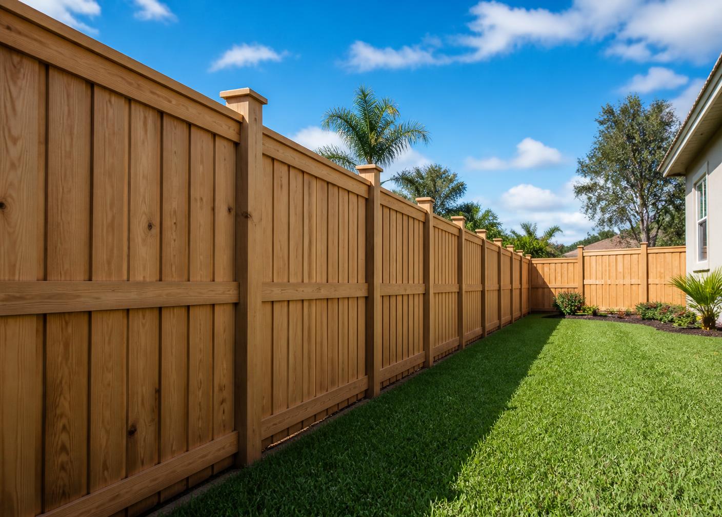 Wood Fence Installation